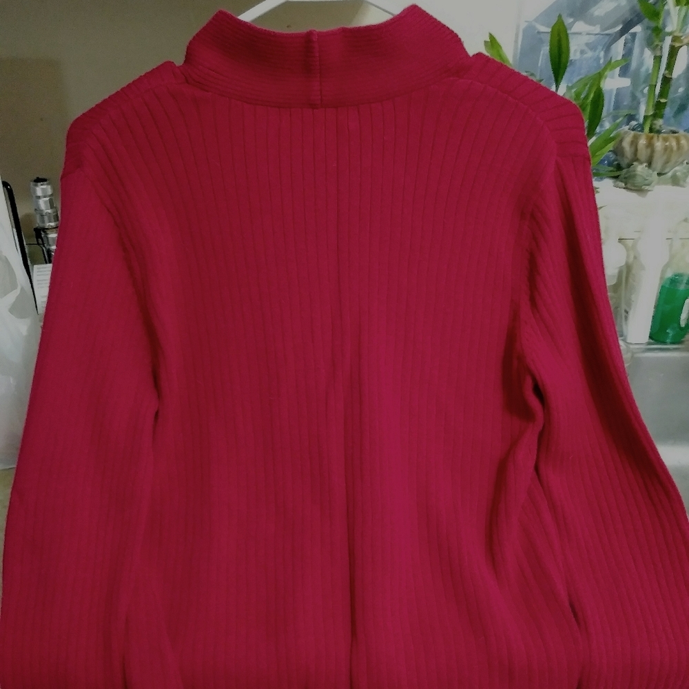 Women's Red Sweater Ralph Lauren - Picture 3 of 5